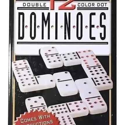 Domino Chancho 12 Juego Dominó Caja Metálica 91 Piezas Color
