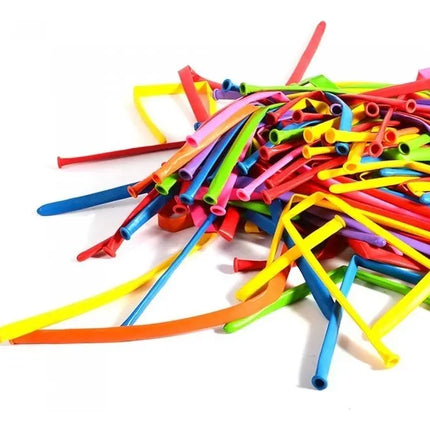 100 X Globo Largo N260 Liso Para Hacer Figuras Globoflexia