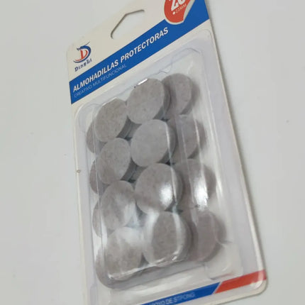 20 X Almohadilla Protectora Para Muebles Sillas Base 22mm