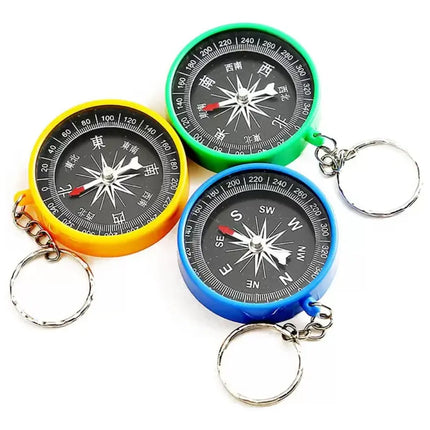 Brújula Compass Brújula Llavero Emergencia Camping Outdoor
