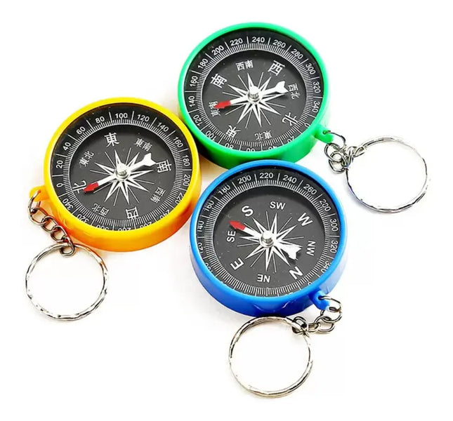 Brújula Compass Brújula Llavero Emergencia Camping Outdoor