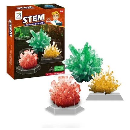 Juego De Ciencia Experimentos Con Cristales, Juego Educativo