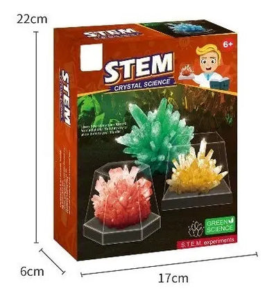 Juego De Ciencia Experimentos Con Cristales, Juego Educativo