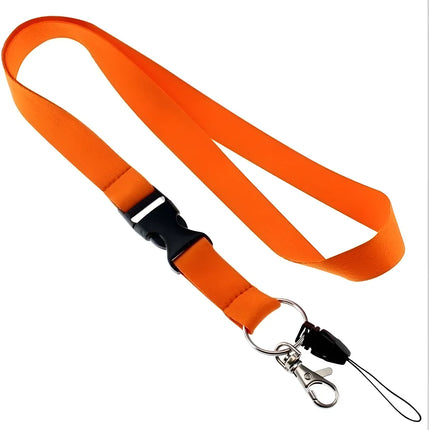 Lanyard Cinta Con Porta Credencias Y Celular X 10unid. Color