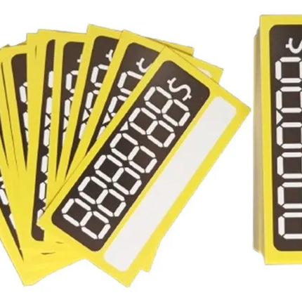 100 Etiquetas De Cartón Para Poner Precios 4.5x6.5cms