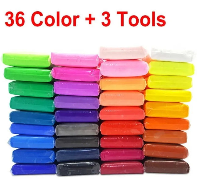 36 Masa Fummy Moldeable, Tipo Goma Eva Gummy Slime + Estecas