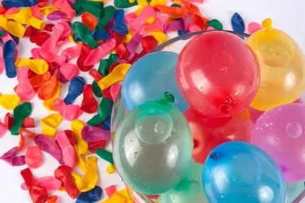 200 Bombita De Agua Globo Colores Bolsa + Adaptador Surtido