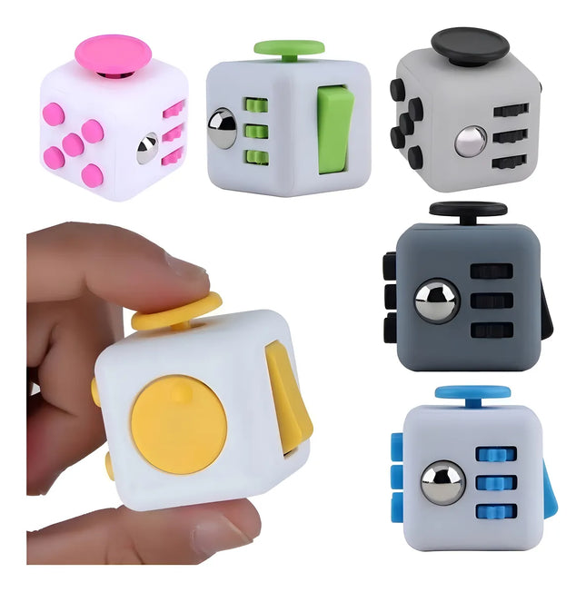 Fidget Cube Antiestres Con 6 Funciones, Juguete Estress