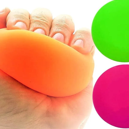 Pelota Antiestress Silicona Ball Glow Anti Estress Terapia