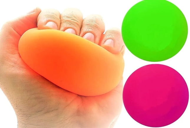 Pelota Antiestress Silicona Ball Glow Anti Estress Terapia