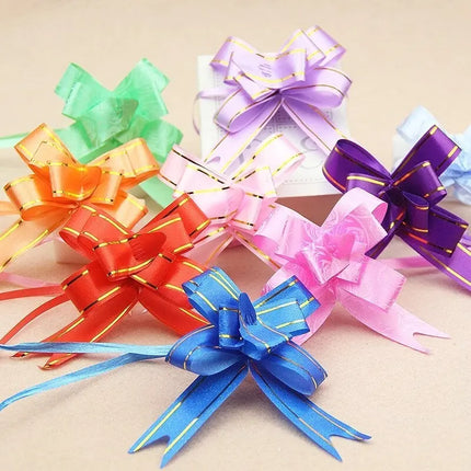 Pack 200 Cintas De Regalo Mágica Lazo 26*1.5cm Color Surtido
