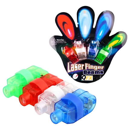 20 X Anillo Dedo Luminoso Led Puntero Sorpresa Cumpleaños Surtidos