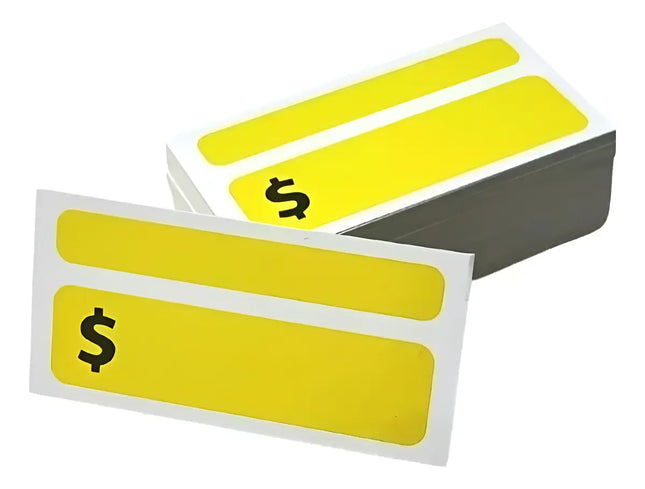 100 X Etiqueta De Cartón Para Poner Precios 8x4cms