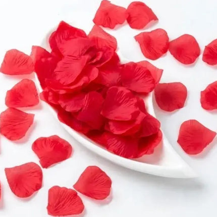 San Valentín 25 Globos Corazón 200 Pétalos De Rosa + Te Amo