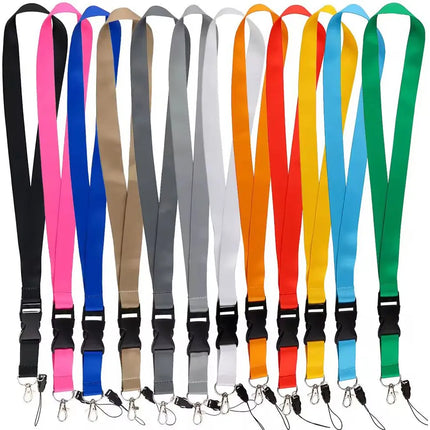 Lanyard Cinta Con Porta Credencias Y Celular X 10unid. Color