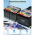 120 Marcadores Plumones Doble Punta Touch Youch + Estuche