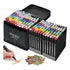 120 Marcadores Plumones Doble Punta Touch Youch + Estuche