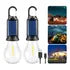 Pack X 4 Ampolleta Solar Recargable Usb Emergencia Portátil Blanco cálido