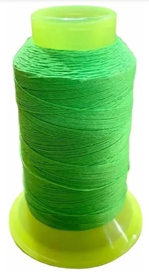 4 Carrete Hilo Volantín Flúor 500 Yds. Brasileño Poliester Surtidos