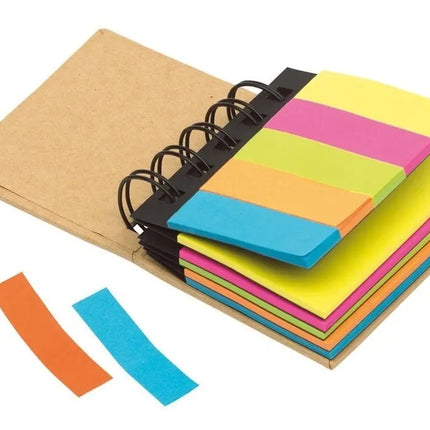 Memo Box Espiral, Papel Memo Adhesivo, Cuadernillo Mensajes