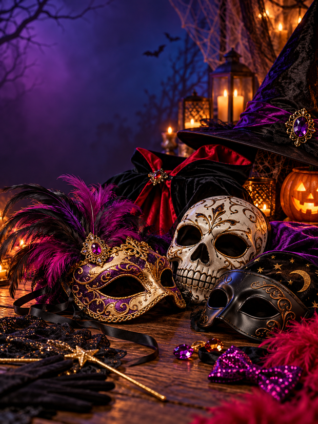 <h4><strong>Especial Halloween</strong></h4><h1>Disfraces y Mascaras</h1>