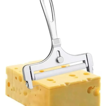 Rebanador Corta Queso Ajustable Aluminio Cortador Mantequilla