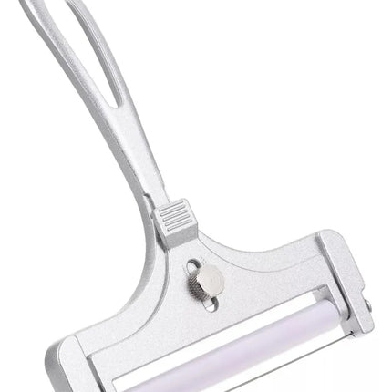 Rebanador Corta Queso Ajustable Aluminio Cortador Mantequilla