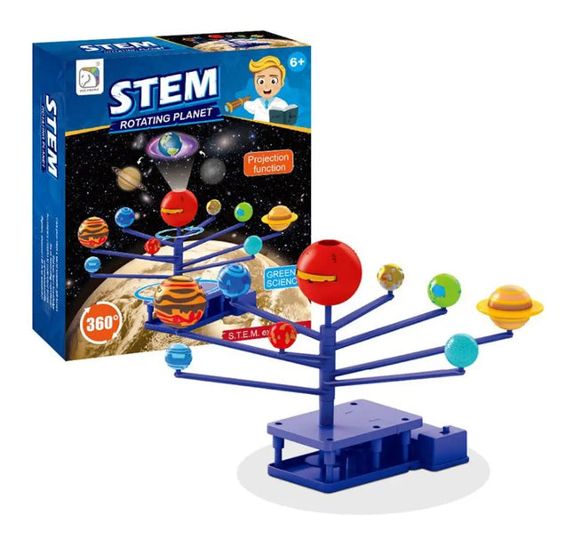 Sistema Solar Educativo - Armar Y Pintar - Para Colegio