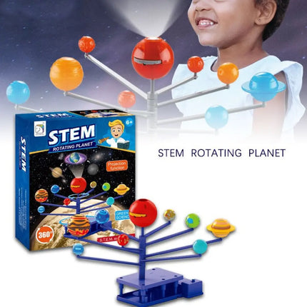 Sistema Solar Educativo - Armar Y Pintar - Para Colegio