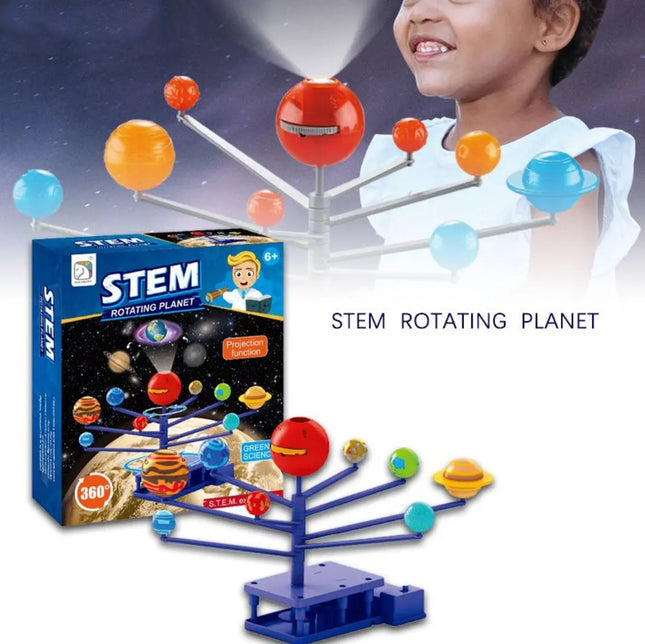 Sistema Solar Educativo - Armar Y Pintar - Para Colegio