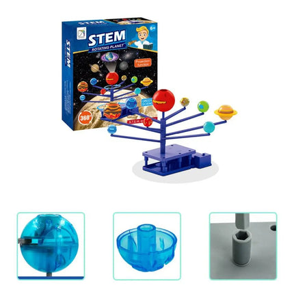 Sistema Solar Educativo - Armar Y Pintar - Para Colegio