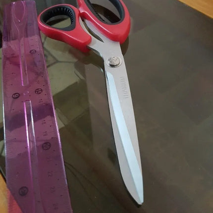Tijera De Sastre 24cms, Multiuso, Afilada, Buen Corte Tela.