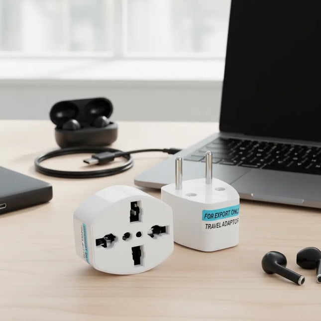 Adaptador Acalazyas Xl Pro Enchufe Universal Multiplug A Chileno 220v Blanco