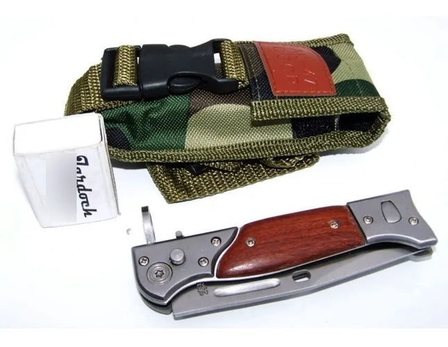 Bayoneta Ak47/cuchillo Puñal Plegable De Bolsillo Automática Verde musgo