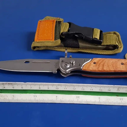 Bayoneta Ak47/cuchillo Puñal Plegable De Bolsillo Automática Verde musgo