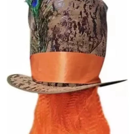 Pack Gorros Disfraz Copa Conejo + Sombrerero. Libro Alicia Blanco