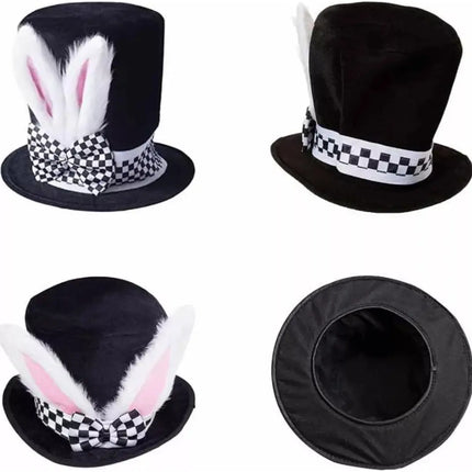 Sombrero Copa Disfraz Conejo Alicia País De Las Maravillas