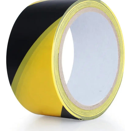 Cinta Peligro Delimitadora Amarilla-negra Adhesiva 20mts X 5cm
