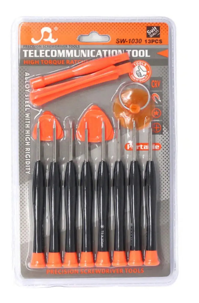 Set 13 Herramientas Destornilladores Celular /Android iPhone