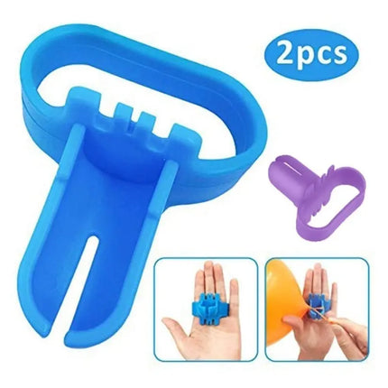 2 X Herramienta Para Hacer Nudos A Globos, Atador De Globos