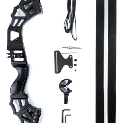 Arco Recurvo Desmontable 30/50lbs, 51', Ambidiestro, Fibra