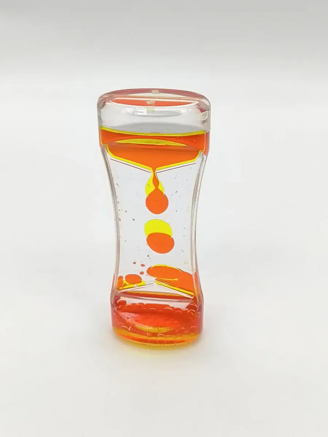 Reloj Arena De Aceite Goteo Movimiento Líquido Burbujas #1