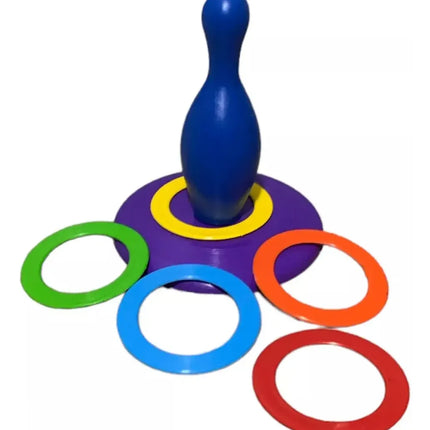 5 Argollas Juego Típico Chileno Tiro A La Botella Emboque