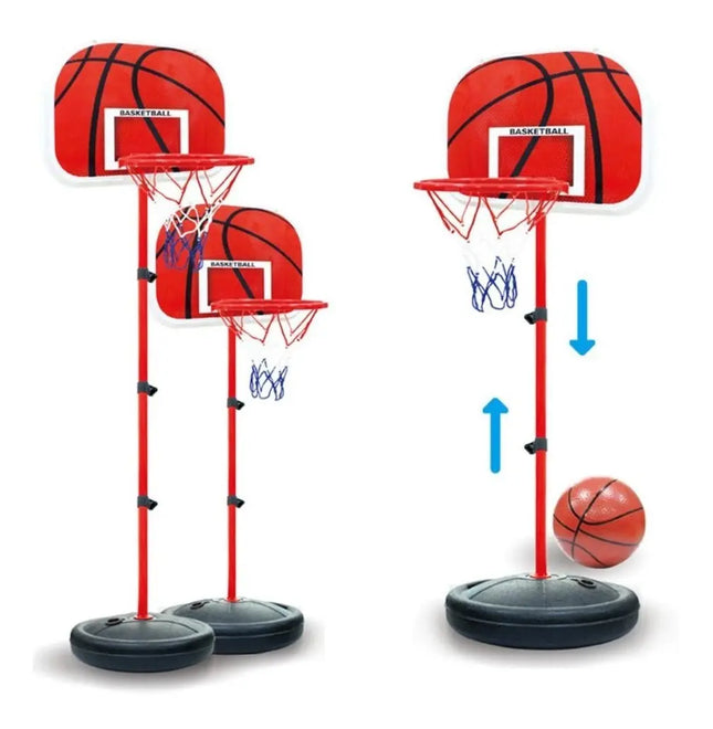 Aro Basketball Ajustable 60-150cms Para Niños + Base + Pelota