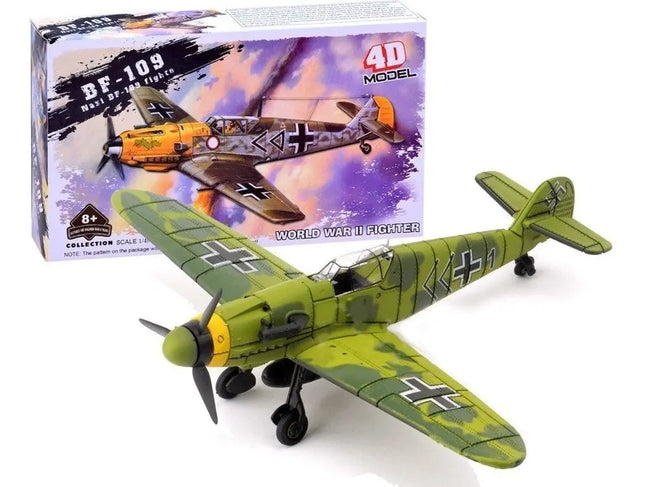 Avión De Guerra Bf-109, Aero Modelismo 1:49 De Colección