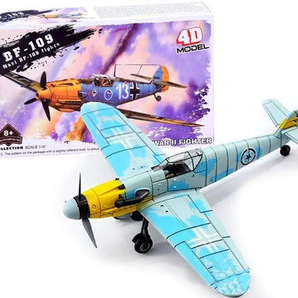 Avión De Guerra Bf-109, Aero Modelismo 1:49 De Colección