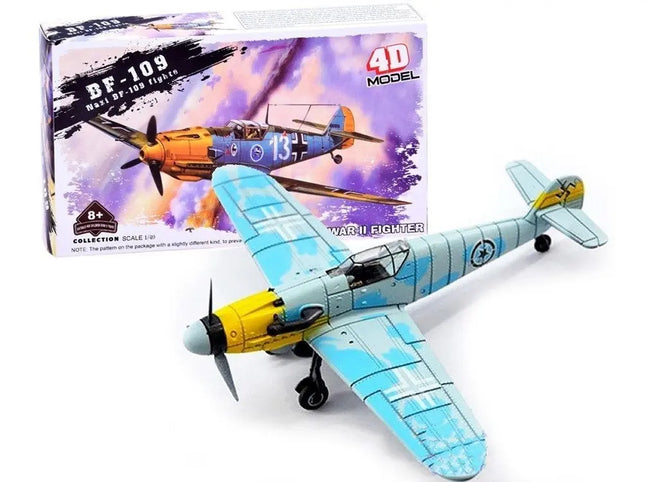 Avión De Guerra Bf-109, Aero Modelismo 1:49 De Colección