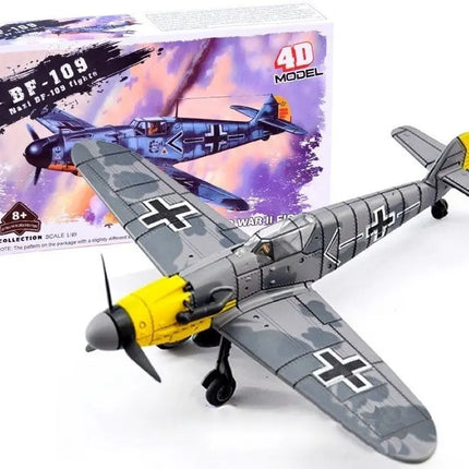 Avión De Guerra Bf-109, Aero Modelismo 1:49 De Colección