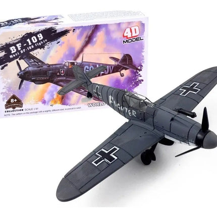 Avión De Guerra Bf-109, Aero Modelismo 1:49 De Colección
