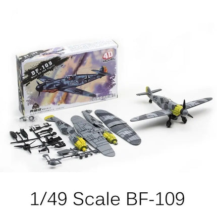 Avión De Guerra Bf-109, Aero Modelismo 1:49 De Colección
